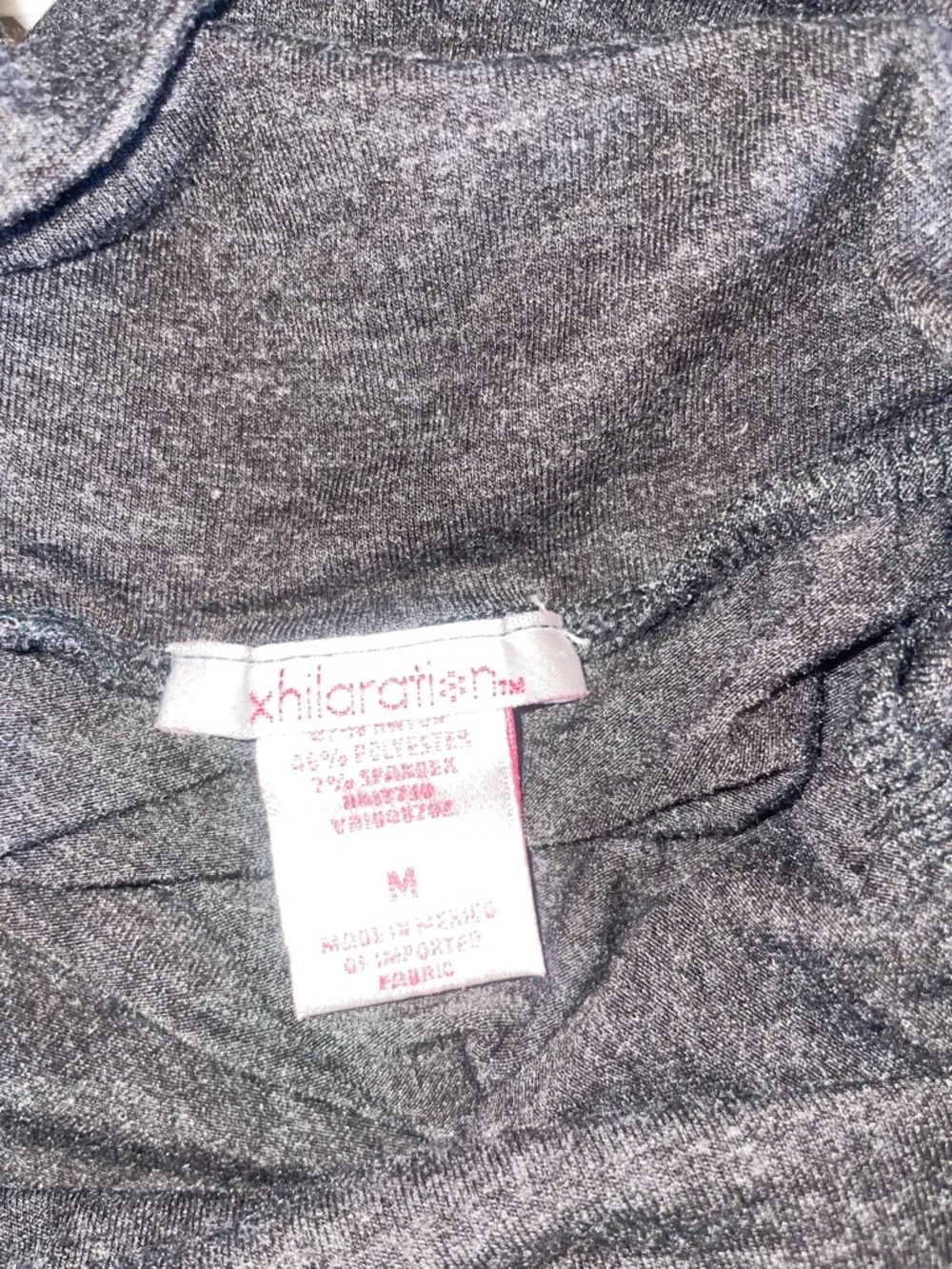 Women's Gray gaucho pants capri y2k - Picture 4 of 4